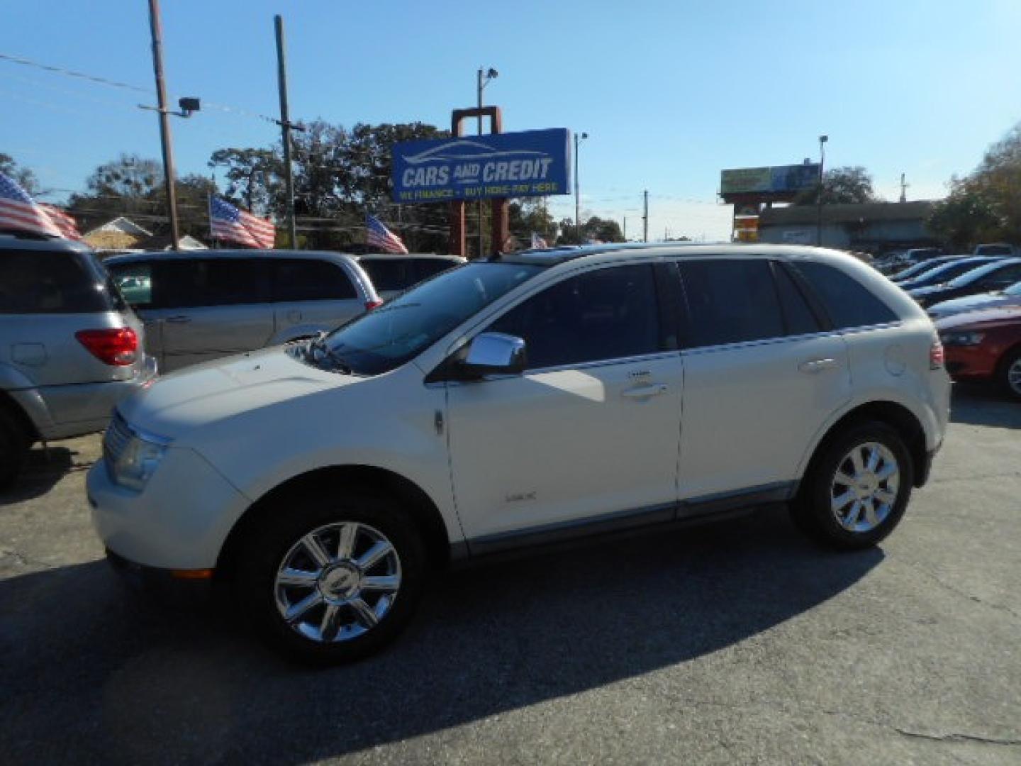 2008 WHITE LINCOLN MKX BASE (2LMDU68C08B) , located at 1200 Cassat Avenue, Jacksonville, FL, 32205, (904) 695-1885, 30.302404, -81.731033 - Photo#1